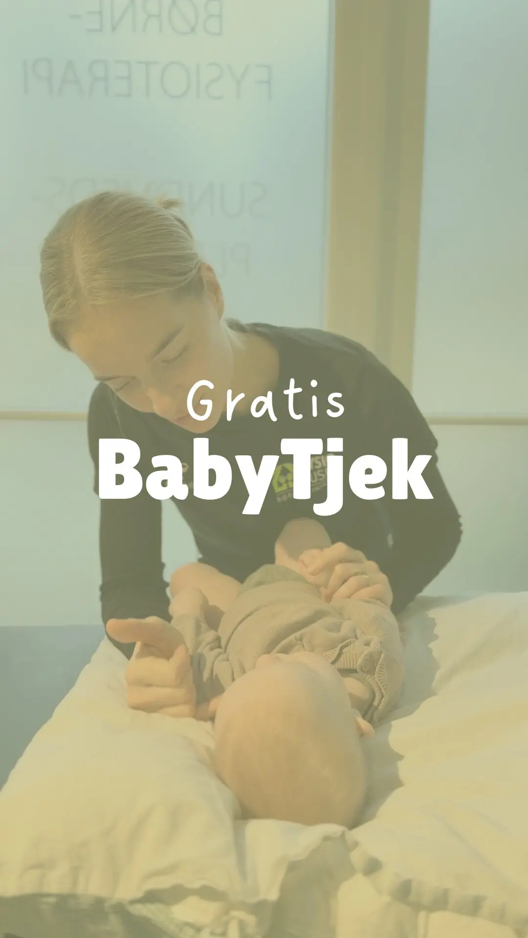 Gratis BabyTjek i Børneklinikken FysioHuset i Aarhus.