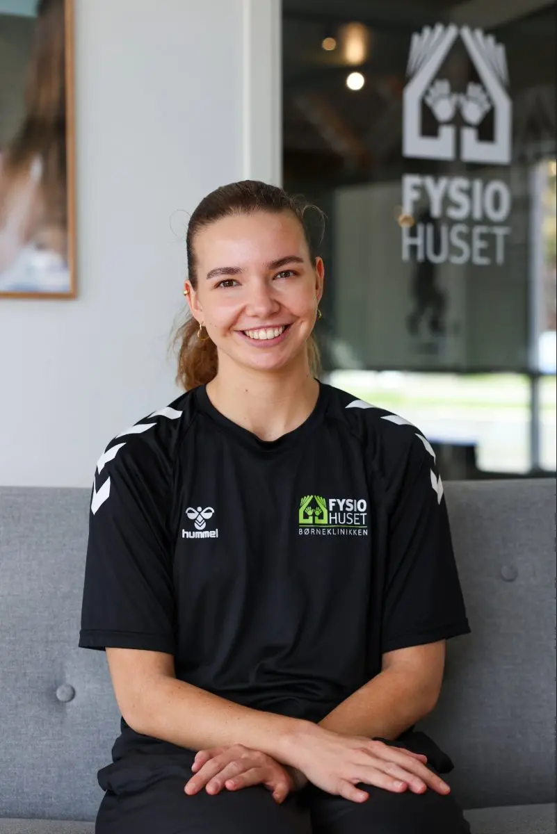 Katrine er fysioterapeut hos Børneklinikken FysioHuset i Aarhus.